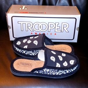 Trooper America Bandana Open Heel shoes